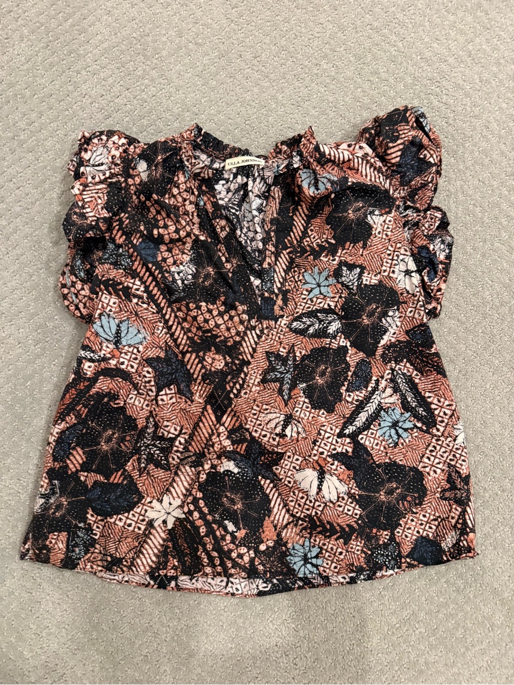 Ulla Johnson Ruffle Top - Picture 2 of 4